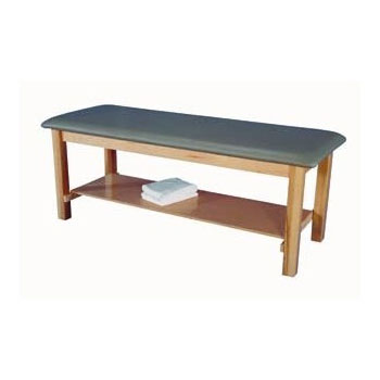 armedica treatment table with plain shelf